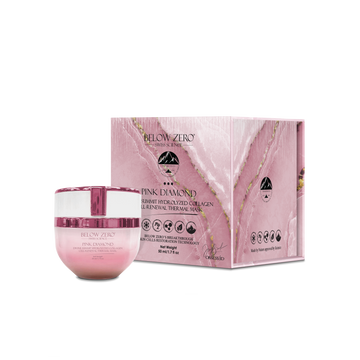 Below Zero Pink Diamond Divine Summit Hydrolyzed Collagen Cell-Renewal Thermal Mask