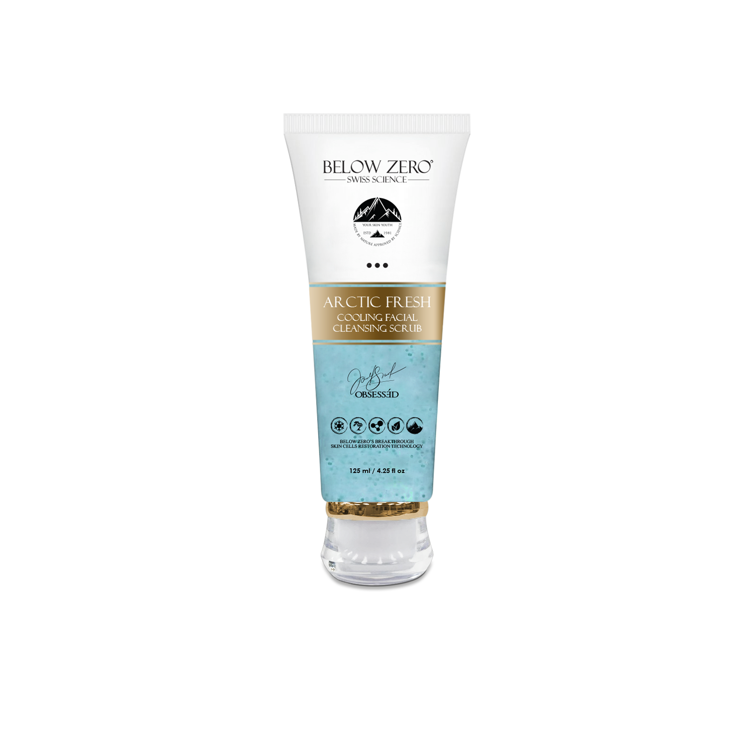 Below Zero Arctic Fresh Cooling Facial Cleansing Scrub